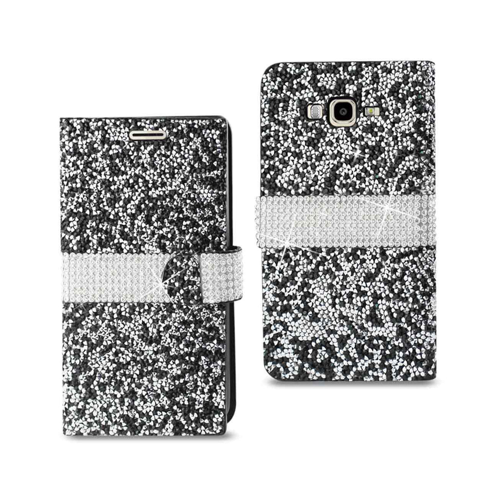 Samsung Galaxy J7 Jewelry Rhinestone Wallet Case