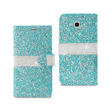 Samsung Galaxy J7 Jewelry Rhinestone Wallet Case