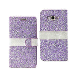 Samsung Galaxy J7 Jewelry Rhinestone Wallet Case