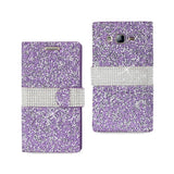 Samsung Galaxy On5/ J5 Jewelry Rhinestone Wallet Case