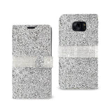 Samsung Galaxy S7 Jewelry Rhinestone Wallet Case