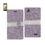 ZTE Warp Elite Jewelry Rhinestone Wallet Case