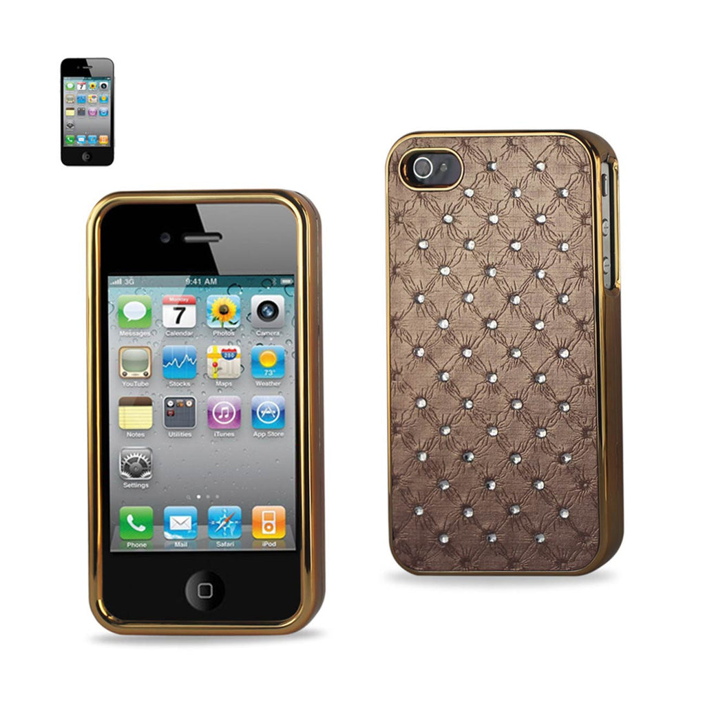 iPhone 4G Jewelry Diamond Studs Case