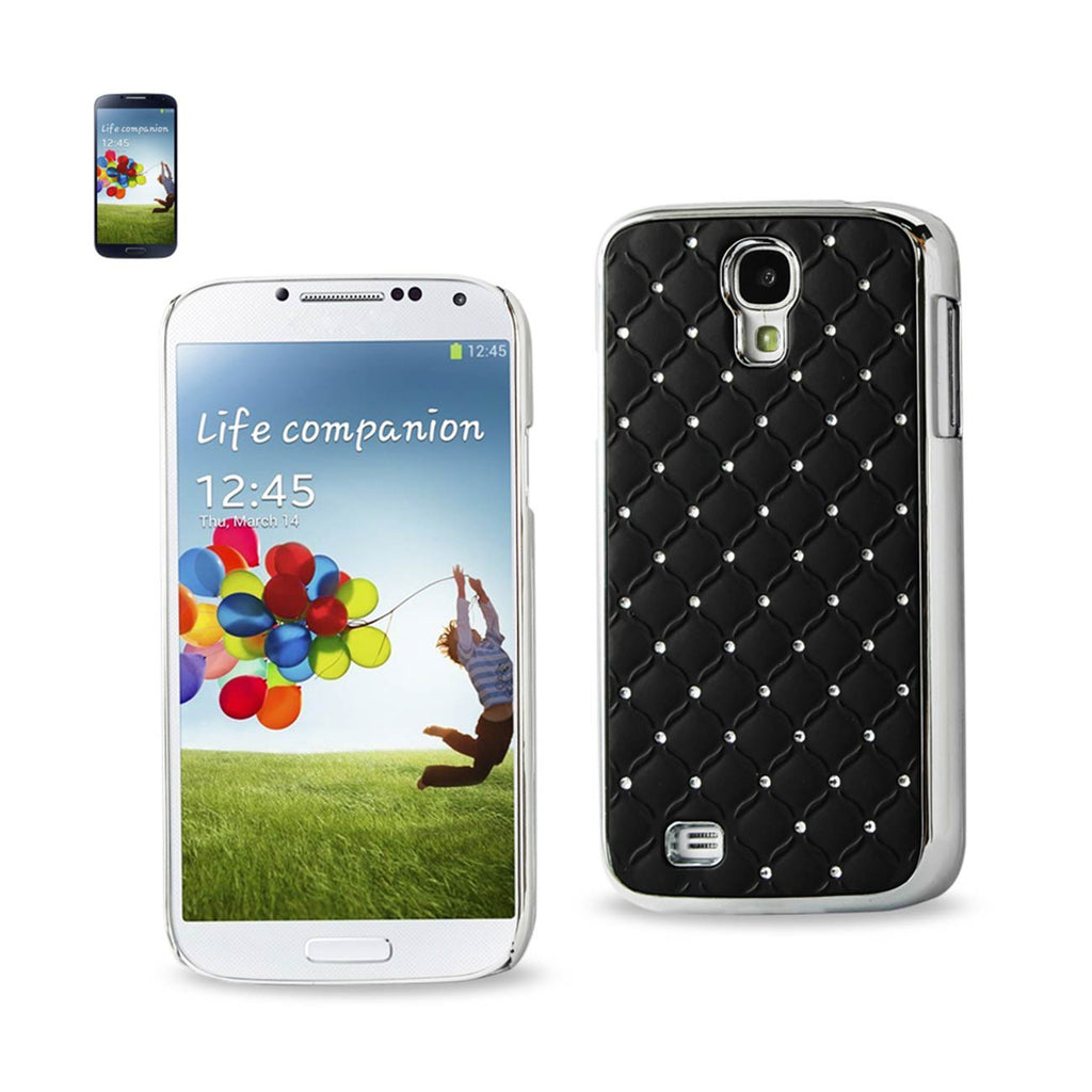 Samsung Galaxy S4 Jewelry Diamond Studs Metal Plated Case