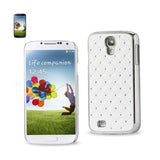 Samsung Galaxy S4 Jewelry Diamond Studs Metal Plated Case