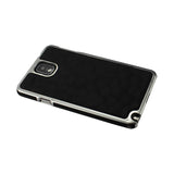  Samsung Galaxy Note 3 Bubble Metal Plated Case In Black