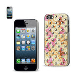 iPhone Se/ 5S/ 5Studded Plating Rivets Butterflies Design Case