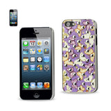 iPhone Se/ 5S/ 5Studded Plating Rivets Butterflies Design Case