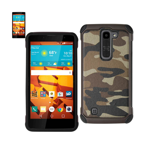 LG Volt 2 Hybrid Leather Camouflage Case