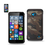 Nokia Lumia 640 Hybrid Leather Camouflage Case