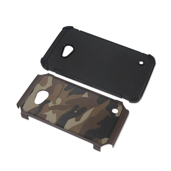 Nokia Lumia 640 Hybrid Leather Camouflage Case