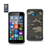 Nokia Lumia 640 Hybrid Leather Camouflage Case