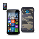 Nokia Lumia 640 Hybrid Leather Camouflage Case