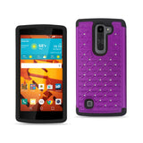 LG Volt 2 Hybrid Heavy Duty Jewelry Diamond Case