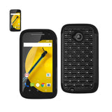 Motorola Moto E (2015) Hybrid Heavy Duty Jewelry Diamond Case