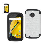 Motorola Moto E (2015) Hybrid Heavy Duty Jewelry Diamond Case