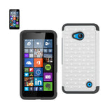 Nokia Lumia 640 Hybrid Heavy Duty Jewelry Diamond Case