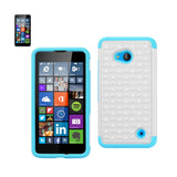 Nokia Lumia 640 Hybrid Heavy Duty Jewelry Diamond Case