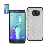 Samsung Galaxy S6 Edge Plus Hybrid Heavy Duty Jewelry Diamond Case