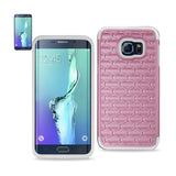 Samsung Galaxy S6 Edge Plus Hybrid Heavy Duty Jewelry Diamond Case