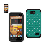 ZTE Speed Hybrid Heavy Duty Jewelry Diamond Case