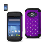 ZTE Concord 2 Hybrid Heavy Duty Jewelry Diamond Case