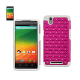 ZTE Zmax Hybrid Heavy Duty Jewelry Diamond Case