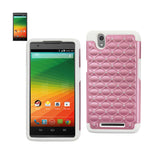 ZTE Zmax Hybrid Heavy Duty Jewelry Diamond Case