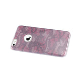  iPhone 6 Plus/ 6S Plus Shine Glitter Shimmer Camouflage Hybrid Case In Camouflage Hot Pink