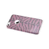  iPhone 6 Plus/ 6S Plus Shine Glitter Shimmer Tiger Stripe Hybrid Case In Hot Pink