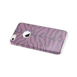  iPhone 6 Plus/ 6S Plus Shine Glitter Shimmer Tiger Stripe Hybrid Case In Purple