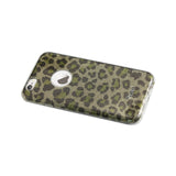  iPhone 6/ 6S Shine Glitter Shimmer Leopard Hybrid Case In Leopard Gold