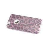  iPhone 6/ 6S Shine Glitter Shimmer Leopard Hybrid Case In Leopard Pink