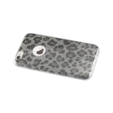  iPhone 6/ 6S Shine Glitter Shimmer Leopard Hybrid Case In Leopard Silver