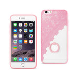 iPhone 6 Plus/ 6S Plus Sexy Lace Tpu Case With Rotating Ring Stand Holder