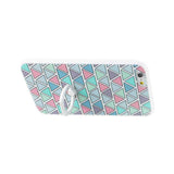  iPhone 6/ 6S Triangle Pattern Tpu Case With Rotating Ring Stand Holder