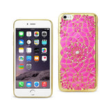 iPhone 6 Plus/ 6S Plus Soft Tpu Case With Sparkling Diamond Sunflower Design