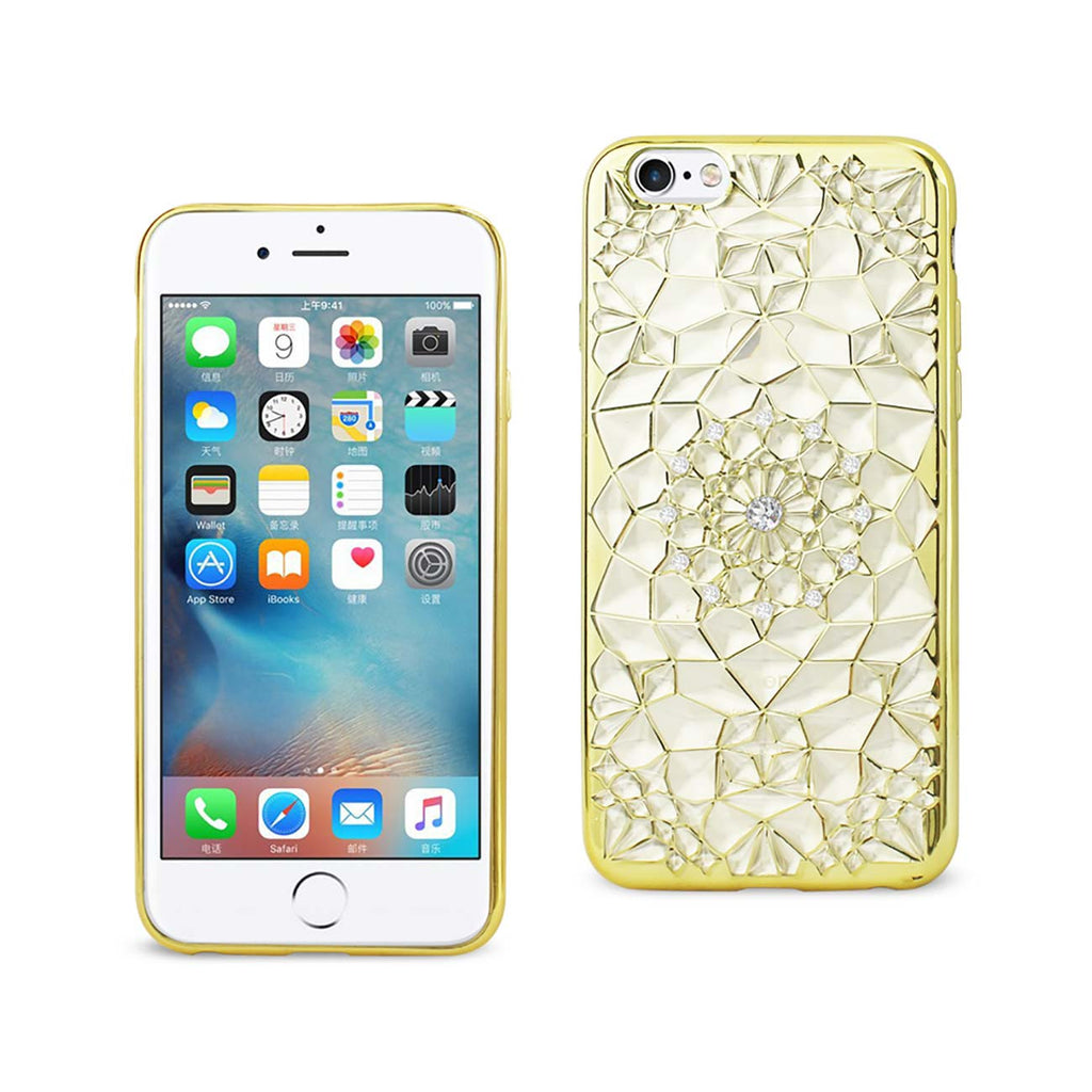 iPhone 6/ 6S Soft Tpu Case With Sparkling Diamond Sunflower Design