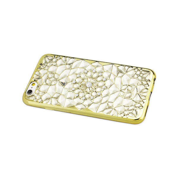 iPhone 6/ 6S Soft Tpu Case With Sparkling Diamond Sunflower Design