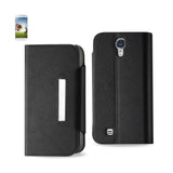 Samsung Galaxy S4 Flip Folio Card Holder Case With Stand