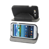  Samsung Galaxy S3 Flip Folio Case With Stand In Black