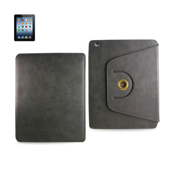 iPad 3 360 Flip Folio Case With Trapezoid Clip