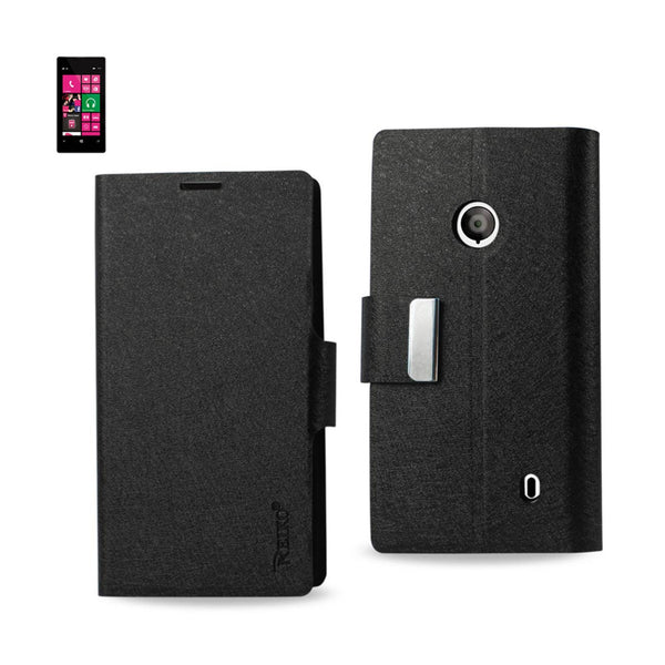 Nokia Lumia 521 Flip Folio Card Holder Case