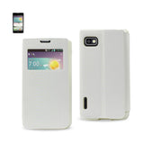 LG Optimus F3 Smart Window Flip Case