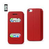 iPhone 5C Window Flip Folio Case