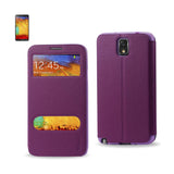 Samsung Galaxy Note 3 Window Flip Folio Case