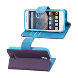  Alcatel One Touch Pop Astro 3-In-1 Wallet Case In Purple