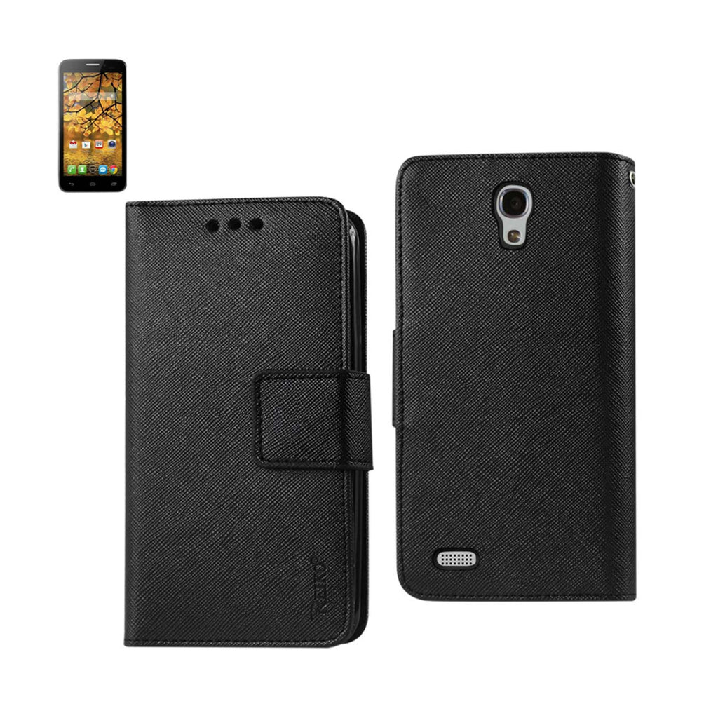 Alcatel One Touch Conquest 3-In-1 Wallet Case