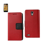 Alcatel One Touch Conquest 3-In-1 Wallet Case