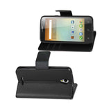  Alcatel One Touch Elevate 3-In-1 Wallet Case In Black